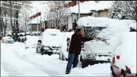 Потужні снігопади призвели до транспортного хаосу в Європі